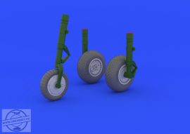 Me 262 wheels  - 1/32 - Trumpeter