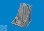   F4U-2 seat w/ integral belts PRINT - 1/48 - Magic Factory elsősorban