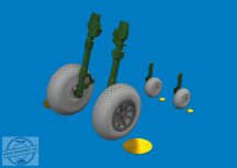 P-40E wheels cross tread - 1/48 - Eduard elsősorban