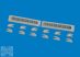 P-40 exhaust stacks rounded PRINT - 1/48 - Eduard elsősorban