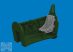 P-40 seat w/ integral belts Type 2 PRINT - 1/48 - Eduard elsősorban