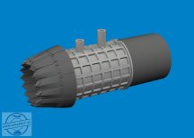 F-35B exhaust nozzle PRINT - 1/48 - Tamiya