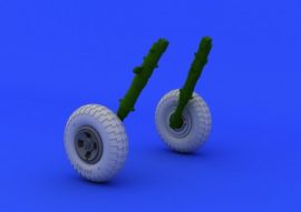 Spitfire wheels - 4 spoke w/ pattern - 1/48 - Eduard