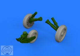 F-8 Crusader wheels -  1/48