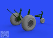 B-17 wheels - 1/48 