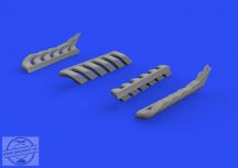 Bf 110C/D/E exhaust stacks - 1/48