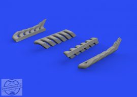 Bf 110C/D/E exhaust stacks - 1/48