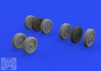 SR-71A wheels - 1/48 - Revell