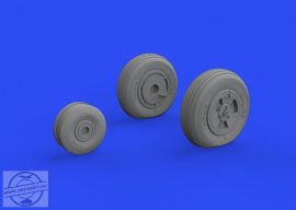 Vampire F.3 wheels - 1/48 - Airfix