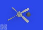   P-51D Hamilton Standard propeller uncuffed PRINT - 1/72 - Eduard