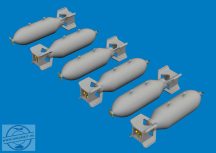 US 500lb bombs PRINT - 1/72