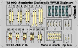 Seatbelts Luftwaffe WWII Fighters - 1/72