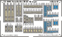 Seatbelts RAF Q type  - 1/72