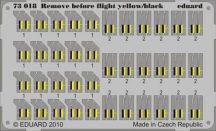 Remove Before Flight - yellow/black - 1/72