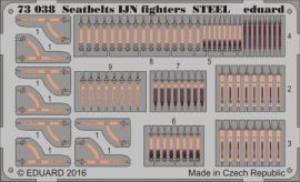 Seatbelts IJN fighters STEEL - 1/72