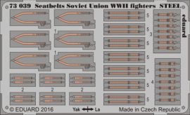 Seatbelts Soviet Union WWII fighters STEEL - 1/72