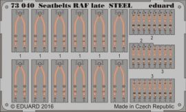 Seatbelts RAF late STEEL - 1/72