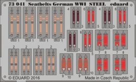 Seatbelts German WWI STEEL - 1/72