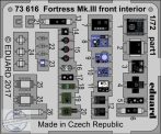 Fortress Mk. III front interior - 1/72 - Airfix