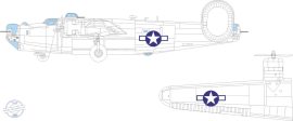 B-24H Liberator US national insignia - 1/72 - Airfix