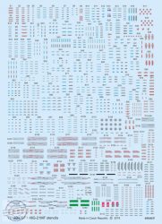 MiG-21MF stencils - 1/72