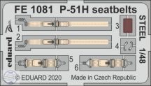 P-51H seatbelts STEEL- 1/48 - Modelsvit