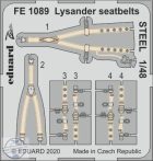 Lysander seatbelts STEEL - 1/48