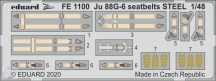 Ju 88G-6 seatbelts STEEL - 1/48