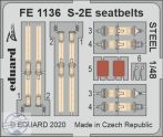 S-2E seatbelts STEEL - 1/48