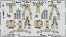 TF-104G seatbelts late STEEL - 1/48