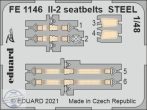 Il-2 seatbelts STEEL - 1/48