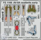 AV-8A seatbelts early STEEL - 1/48