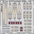 B-17F seatbelts STEEL - 1/48
