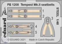 Tempest Mk. II seatbelts STEEL - 1/48 - Eduard