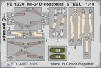 Mi-24D seatbelts STEEL - 1/48