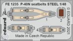 P-40N Warhawk seatbelts STEEL - 1/48