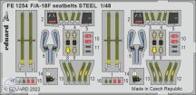 F/A-18F seatbelts STEEL - 1/48