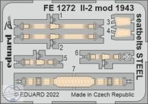 Il-2 mod. 1943 seatbelts STEEL - 1/48