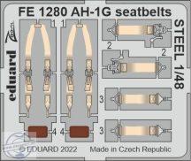 AH-1G seatbelts STEEL - 1/48
