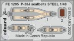 P-38J Lightning seatbelts STEEL - 1/48