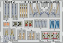 F-4E seatbelts STEEL - 1/48