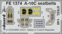 A-10C Thunderbolt seatbelts STEEL - 1/48