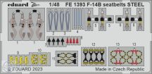 F-14B seatbelts STEEL - 1/48