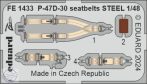 P-47D-30 Seatbelt Steel - 1/48 - Miniart