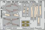 Mi-24P seatbelts STEEL - 1/48