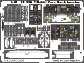 MH-60G interior- 1/48 - Italeri