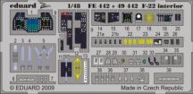 F-22 interior S.A.- 1/48 - Academy