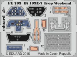 Bf 109E-7 Trop weekend - 1/48 -Eduard