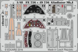 Gladiator Mk.I interior- 1/48 - Merit