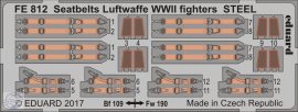 Seatbelts Luftwaffe WWII fighters STEEL - 1/48